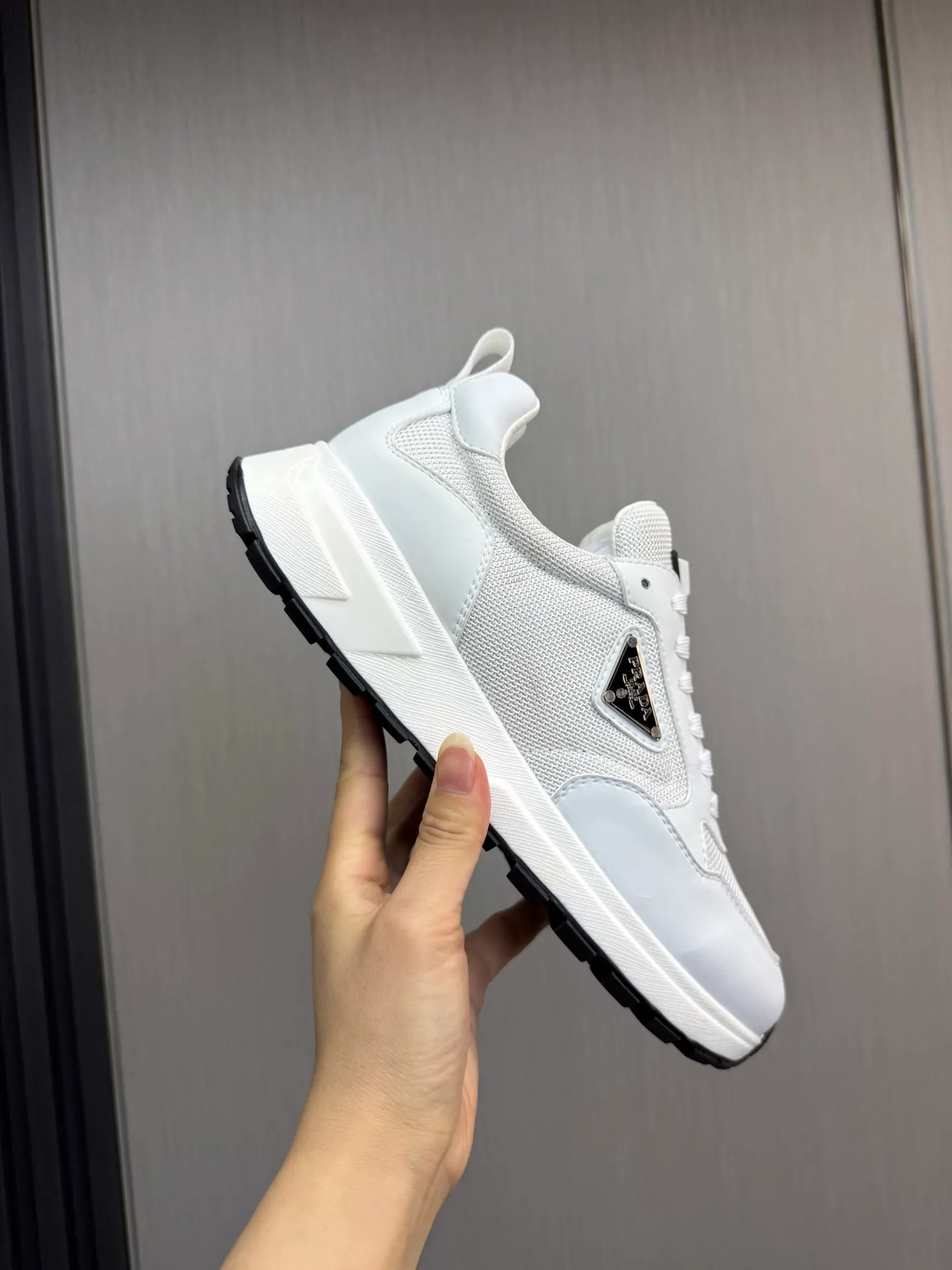 Men's shoes 💰560💰 [PRADA] Popular items in men's shoes counters, synchronized with the official website, high-quality cowhide stitching breathable mesh + cowhide lining, 1🆚1 replica, original sole, 38-45 (customized for 45, non-refundable)